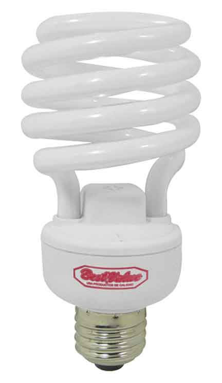 [E33018] Ahorrador Espiral 24w Dl E-27 T2. Blanco.