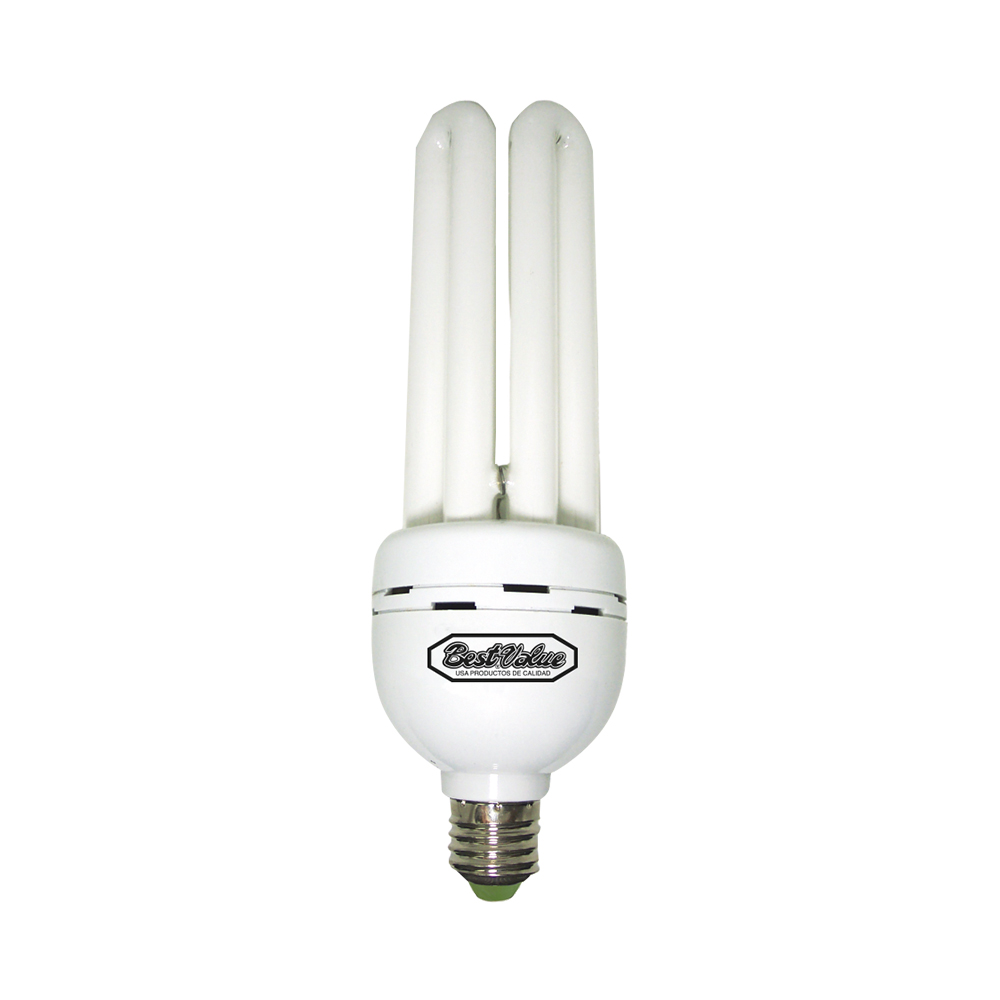 [E33040] Ahorrador 4-u 48w Dl E-27. Blanco.