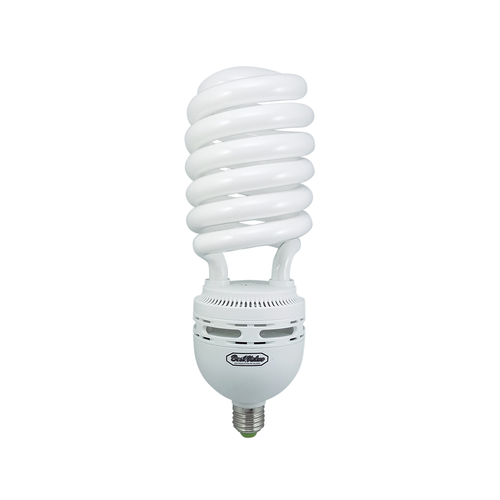 [E33122] Ahorrador Espiral 85w Dl E-27. Blanco.