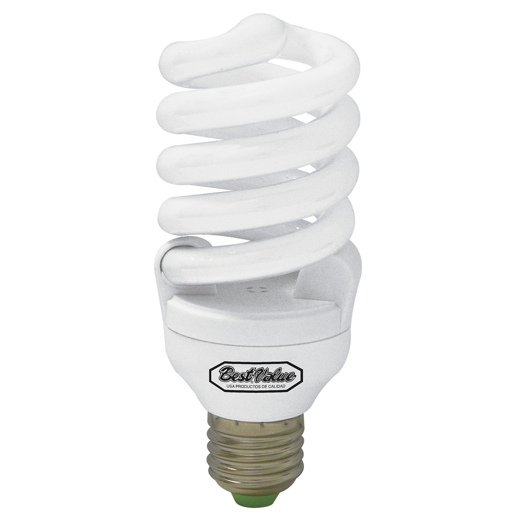 [E33124] Ahorrador Espiral 24w Wl/2. 7k E-27. Amarillo. (amarillo)