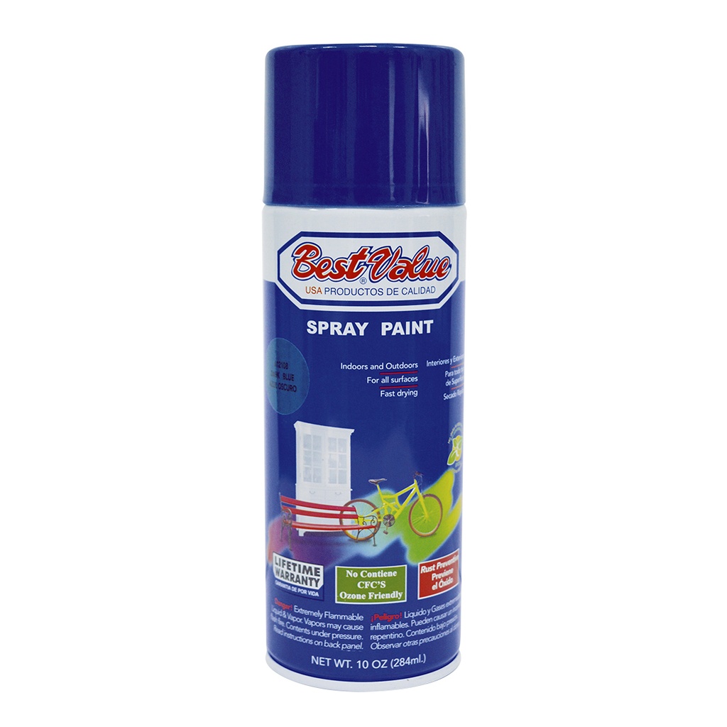 [A12108] Pintura Spray Azul Oscuro. 10 Oz. (en Spray)