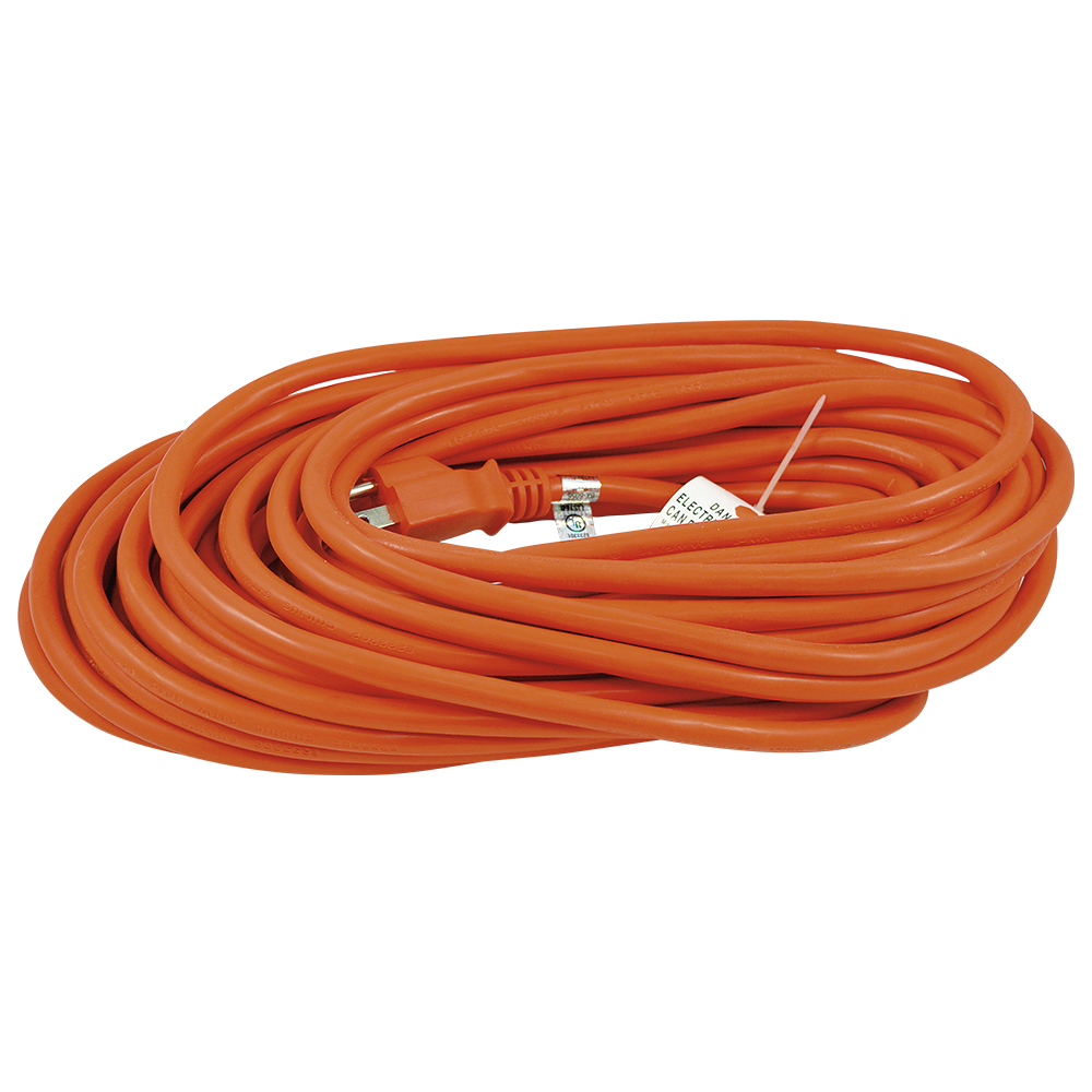 [E33202] Extension Electrica Ul Naranja C16 50'. Naranja. Multipropósito
