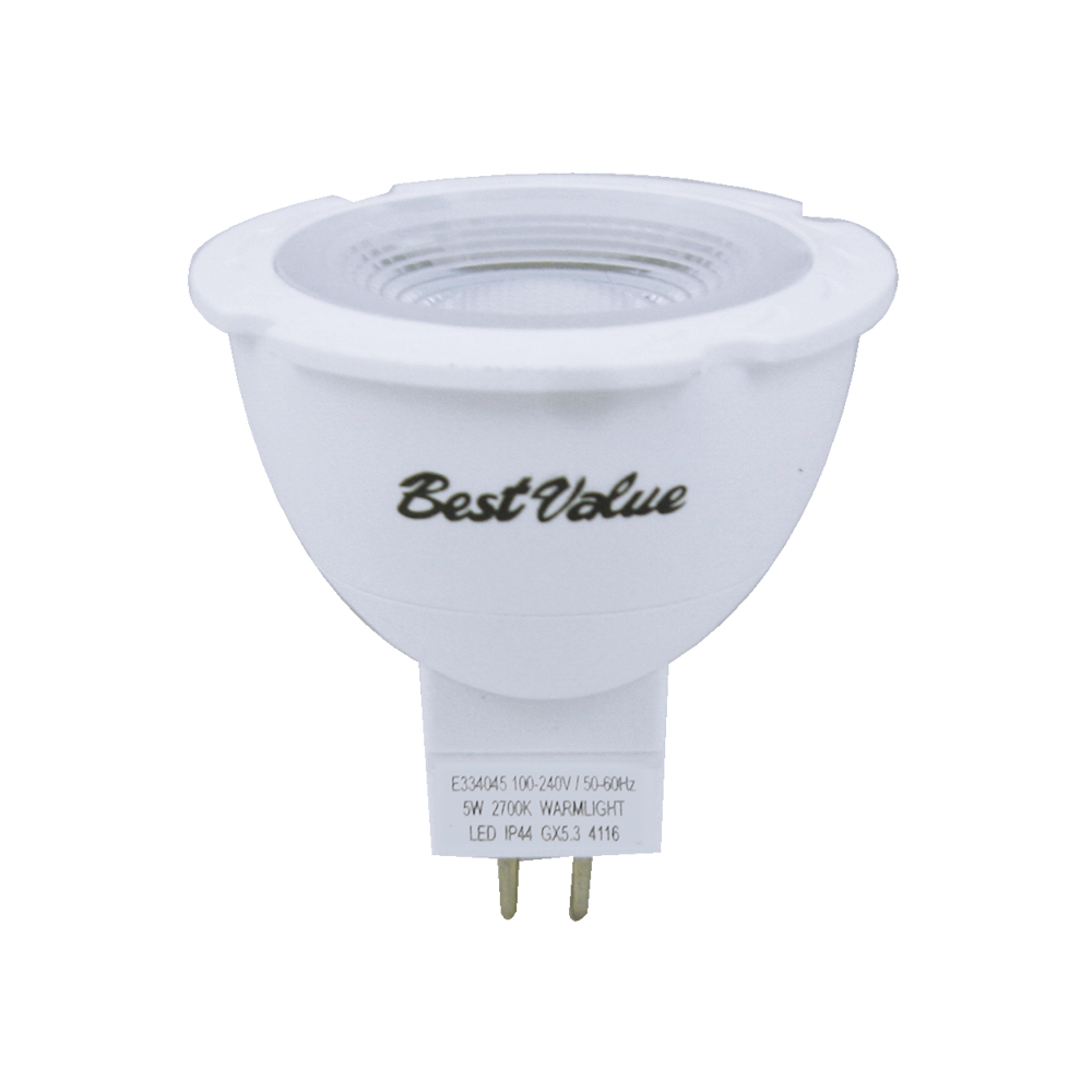 [E334045] Lamp Spot Led 5w 2700k Gx5. 3. Amarillo.