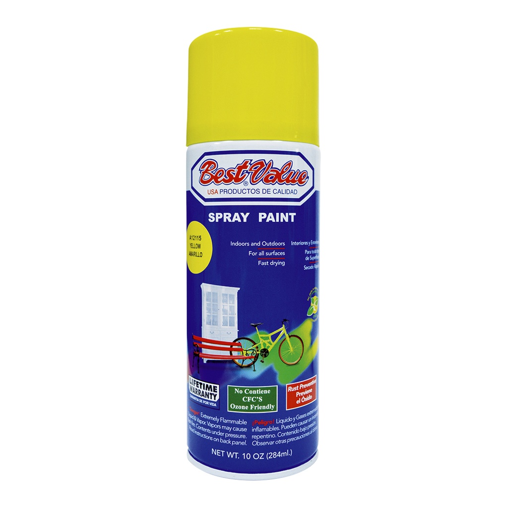 [A12115] Pintura Spray Amarillo. 10 Oz. (en Spray)