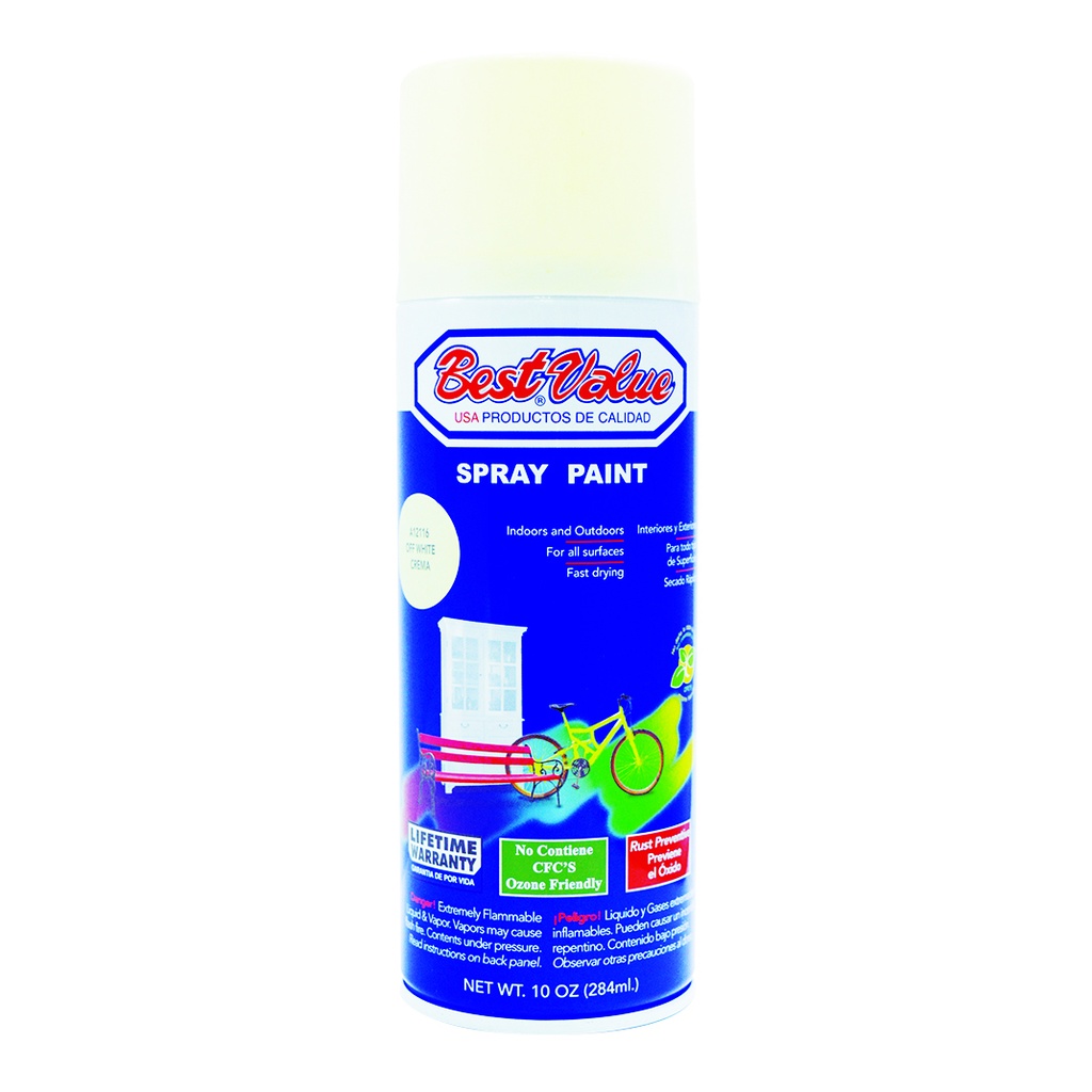 [A12116] Pintura Spray Crema. 10 Oz. (en Spray)