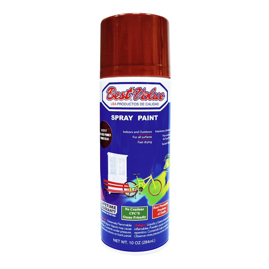 [A12117] Pintura Spray Primer Rojo. 10 Oz. (en Spray)