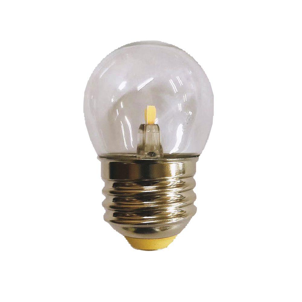 [E33419] Led Decorativo S11 0. 5w E27 Clear. Calido.
