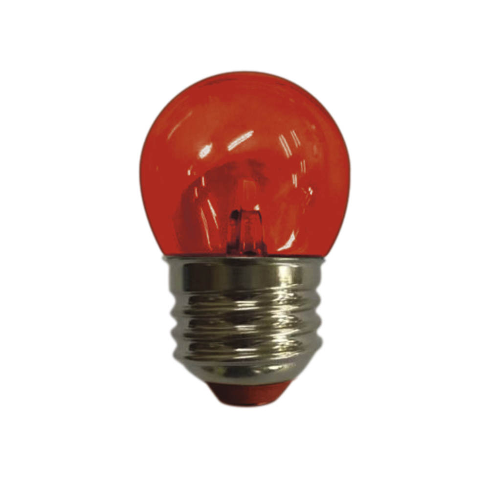 [E33419R] Led Decorativo S11 0. 5w E27 Rojo.