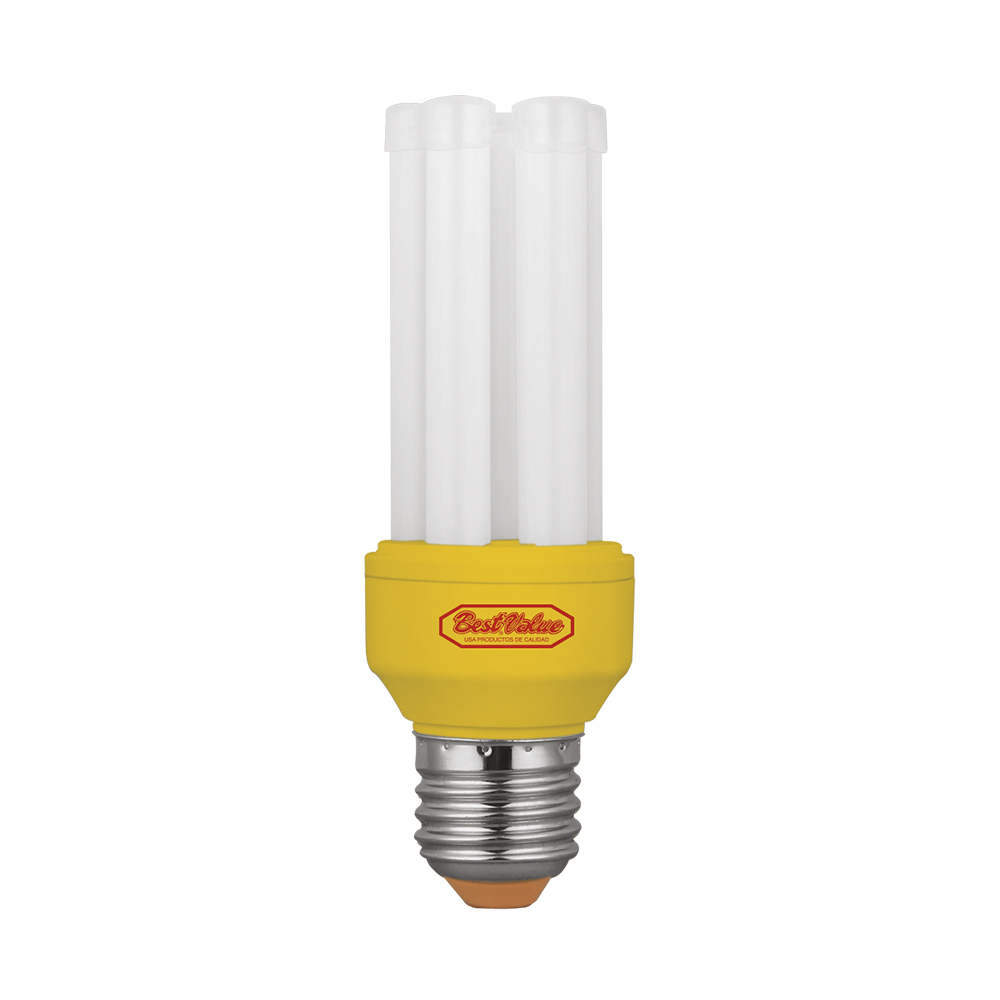 [E33424] Led Anti Mosquito 12w E27. Amarillo.