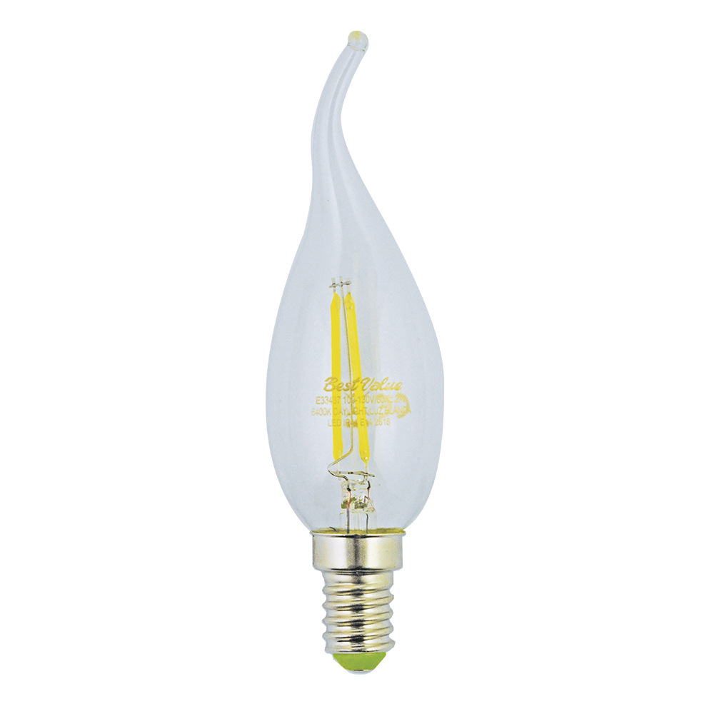 [E33437] Lamp Candelabra Led 2w 6400k E14. Blanco.
