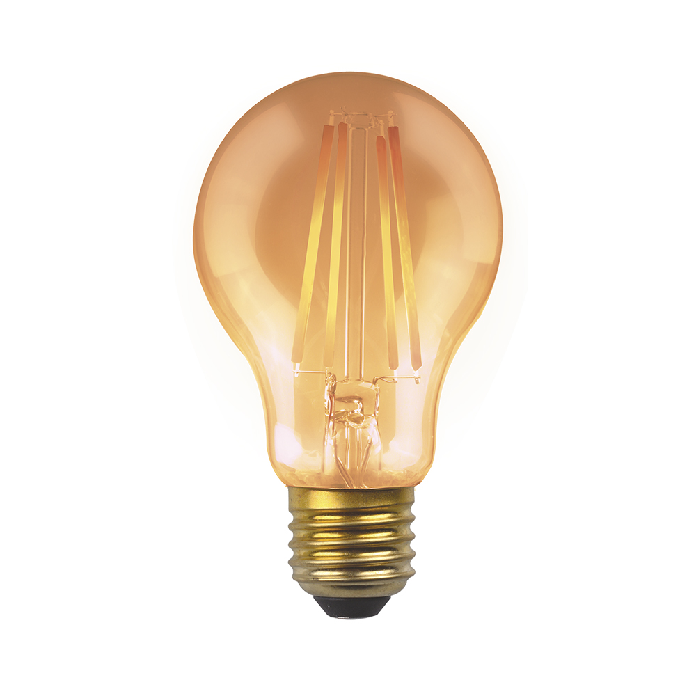 [E33481] Led Vintage A60 E27 7. 5w 2700k. Ambar. (a60)