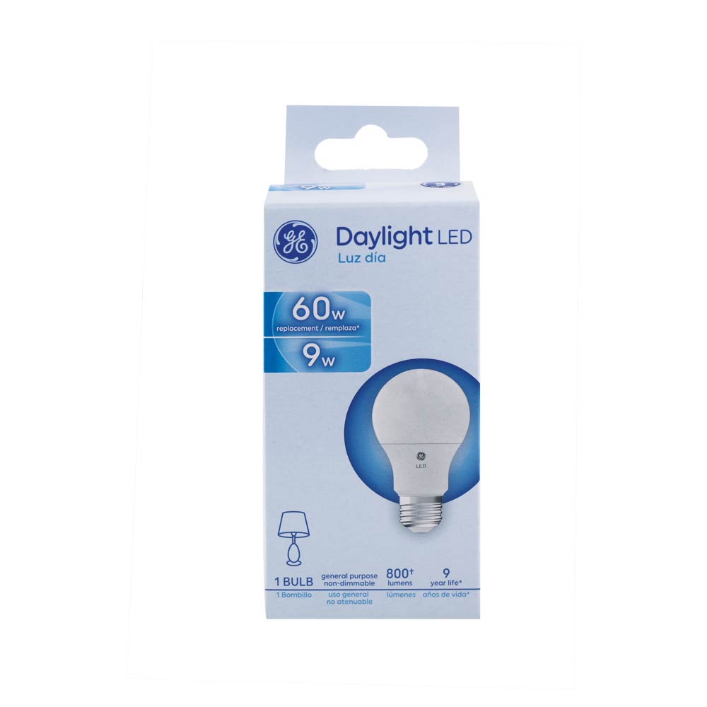 [E50015] Led Ge 9w A19 6500k 800lm Ul 93131591. Blanco. 10w