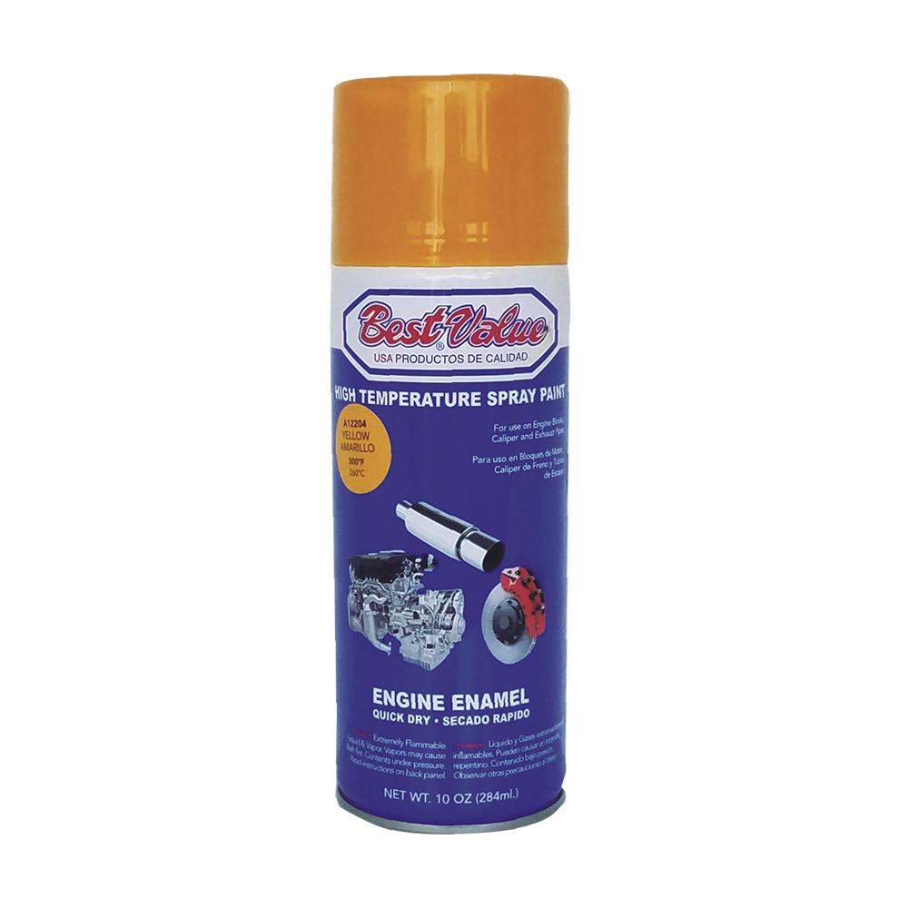 [A12204] Pintura Spray Alta Temp Amarillo. 10 Oz. (en Spray)