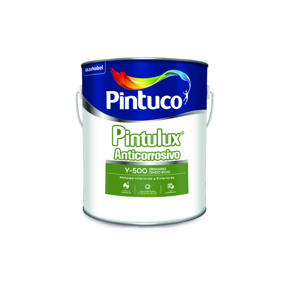 [A14002] Anticorrosivo Primer Oxido De Hierro Y500 1 Gl (3. 785l)