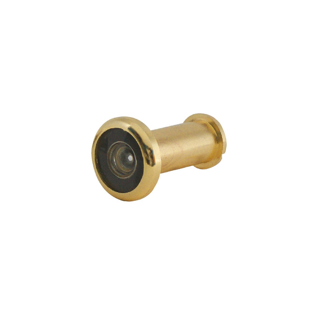 [F011612] Ojo Magico Para Puerta 160 Gados Bp. Dorado. 180°