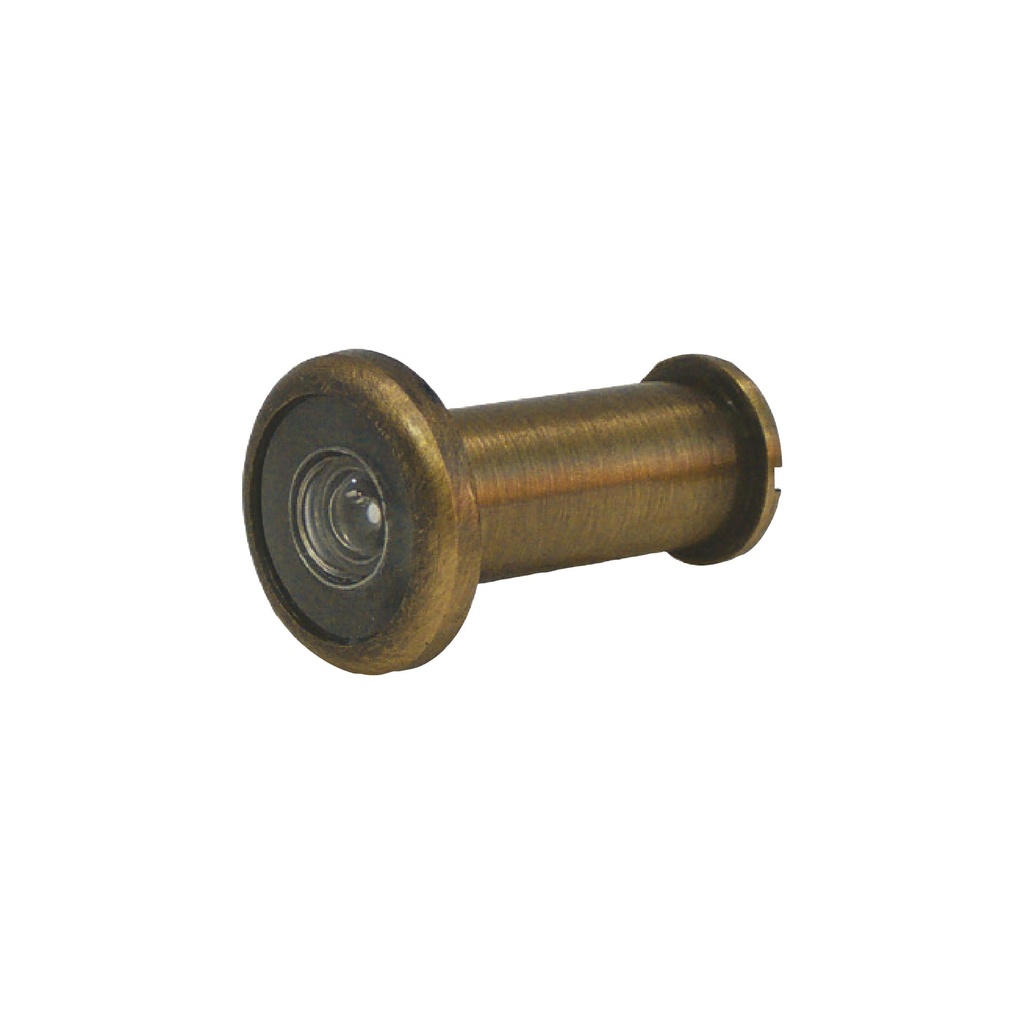[F011613] Ojo Magico Para Puerta 160 Gados Ab. Bronceado. 180°