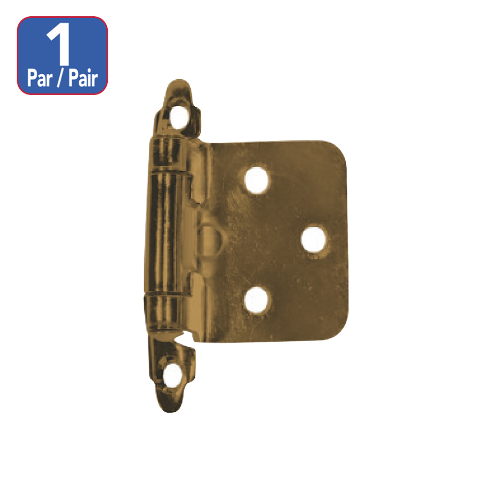 [F01217AB] Bisagra De Presion Antique Brass. Bronceado. 4cm