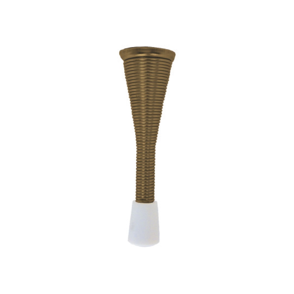 [F01222AB] Tope Para Puerta Tipo Spring A. Brass. Bronceado. 3-1/2