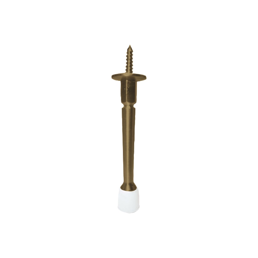 [F01224B] Tope Para Puerta Fijo A. Brass. Bronceado. 3-1/2