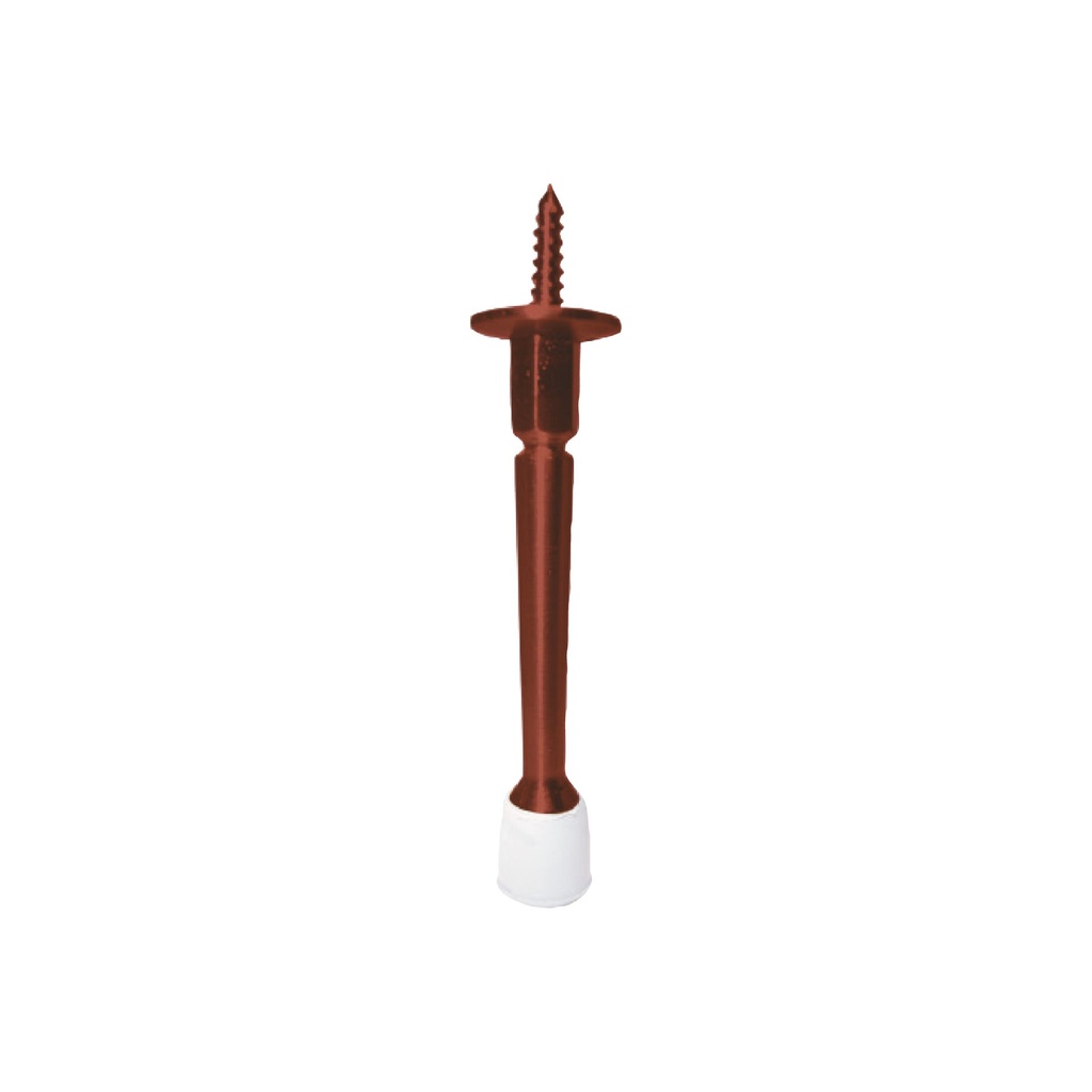 [F01224C] Tope Para Puerta Fijo A. Copper. Cobrizado. 3-1/2