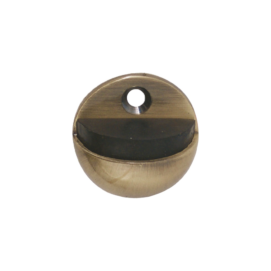[F01225AB] Tope Para Puerta Media Luna Bronce A. Brass. Bronceado. 2