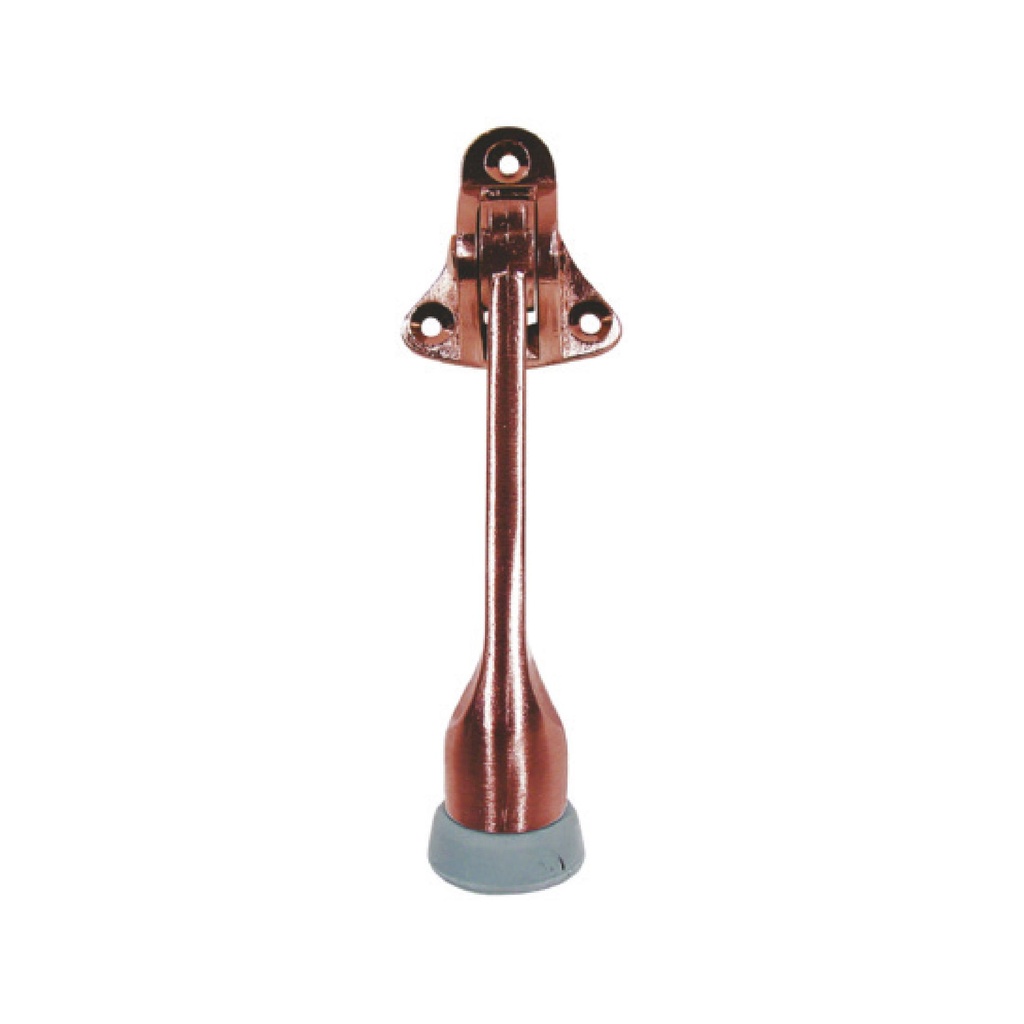 [F01227C] Sosten Para Puerta A. Copper Tipo Patita. Cobrizado. 5-1/2