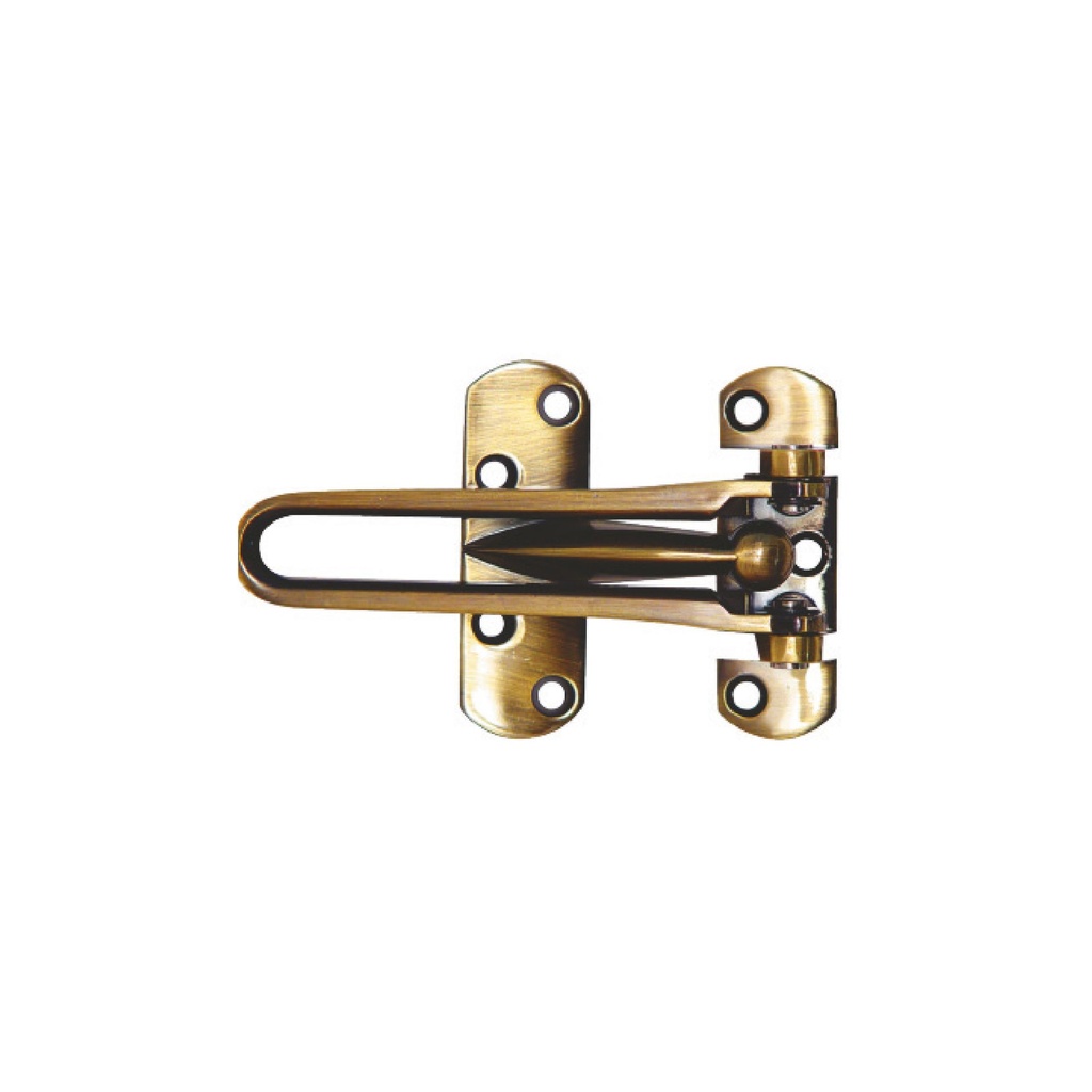 [F01230] Broche De Seguridad Para Puerta A. Brass. Bronceado. 4