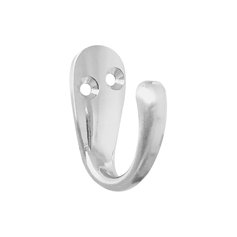 [F01441CP] Gancho Sencillo Para Colgar Cp. Cromado. 1-1/2(38mm)