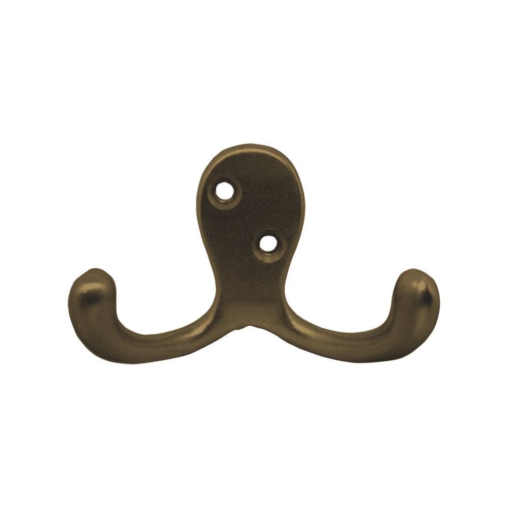 [F01442AB] Gancho Doble Para Colgar Ab Bestvalue. Bronceado. 2-1/2(63mm)