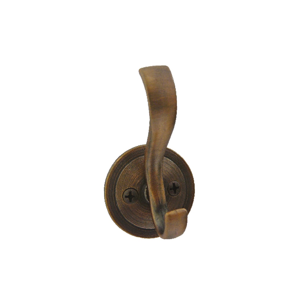 [F01444AC] Gancho Para Ropa Antique Coper Bestvalue. Cobrizado. 3-1/4(80mm)