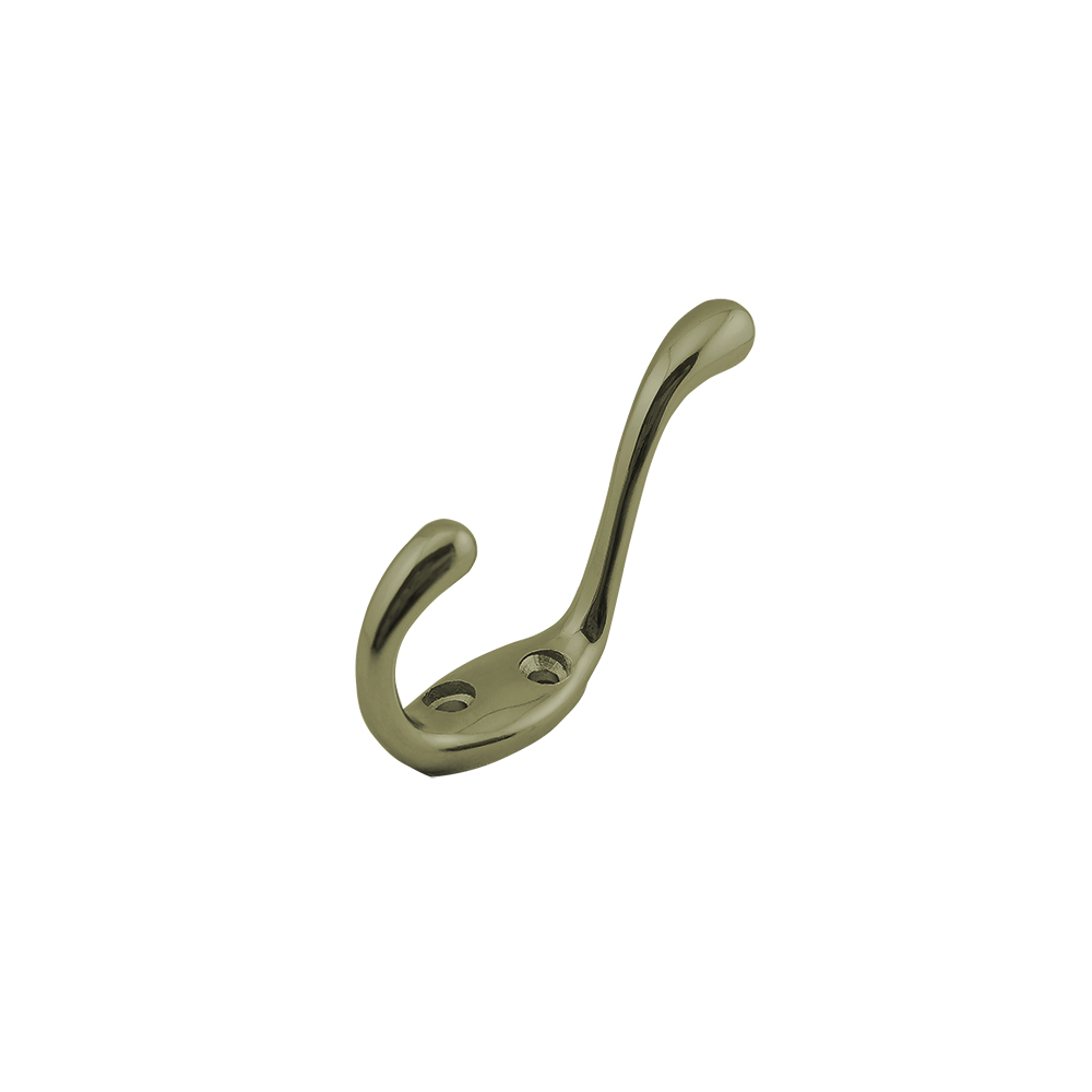 [F01445AB] Gancho Doble Para Colgar Ab. Bronceado. 3-1/2(88mm)