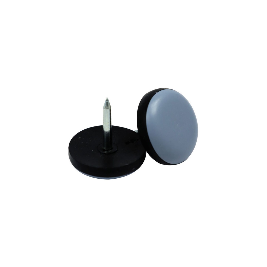 [F01755] Deslizador Plastico 3/4 Negro(16pcs). Negro.