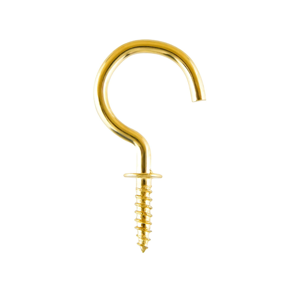 [F01804] Ganchos Abierto 1-1/4 Dorado(10pcs). Dorado.