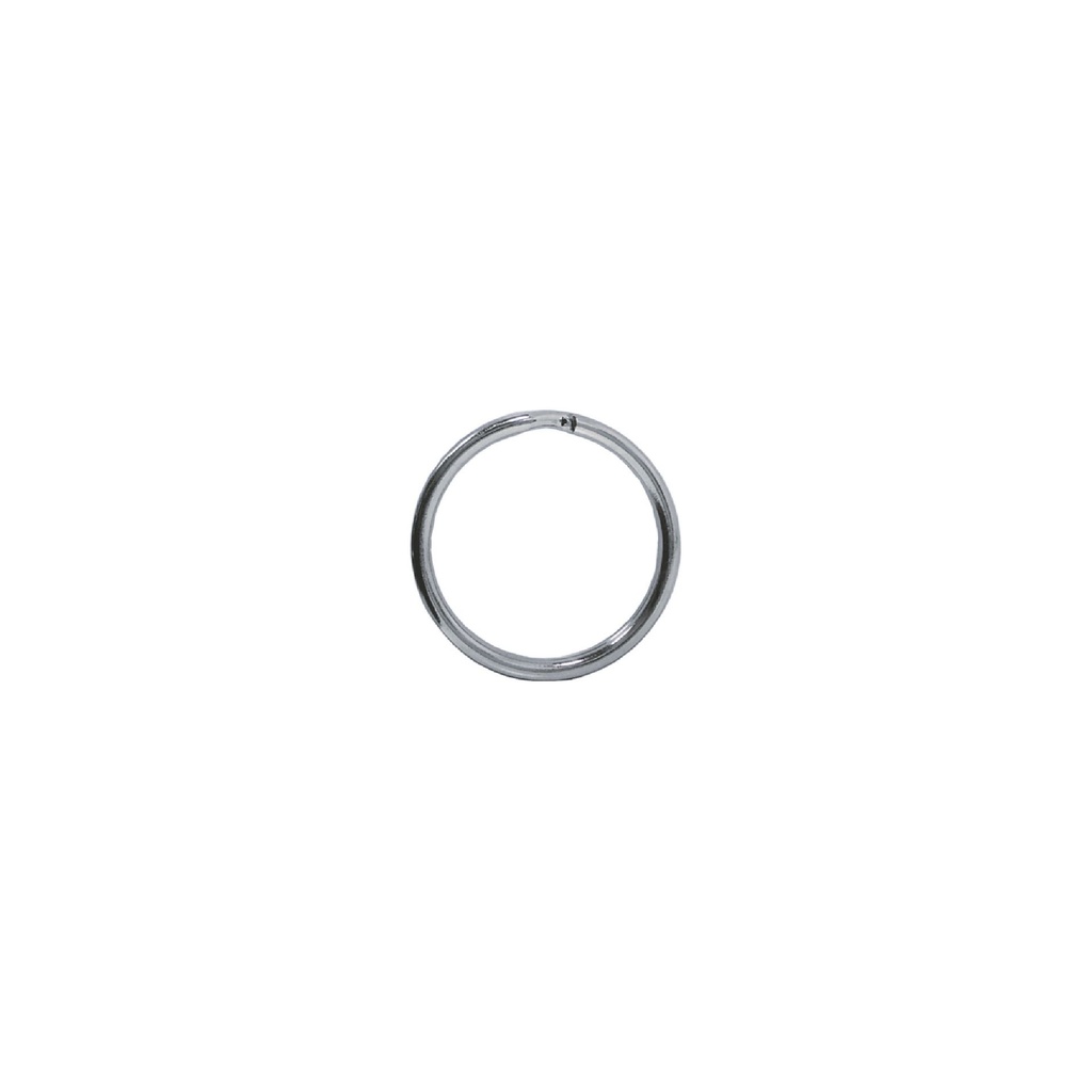 [F01911] Argolla D/metal (6 Pcs/blister). Nickelado. 1-3/16 (30mm)