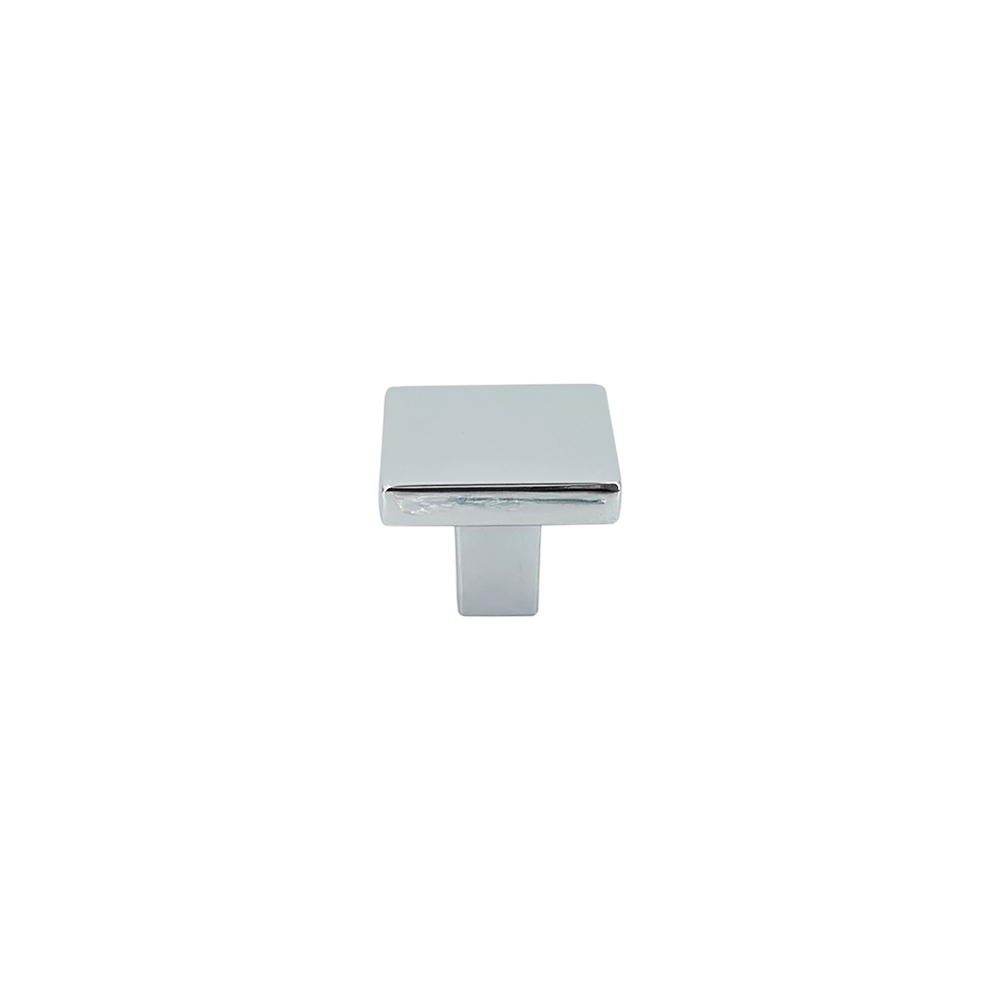 [F01B0072] Tirador 1-1/4 Cromado Cuadrado Con T Bestvalue. Cromado. 1-1/8