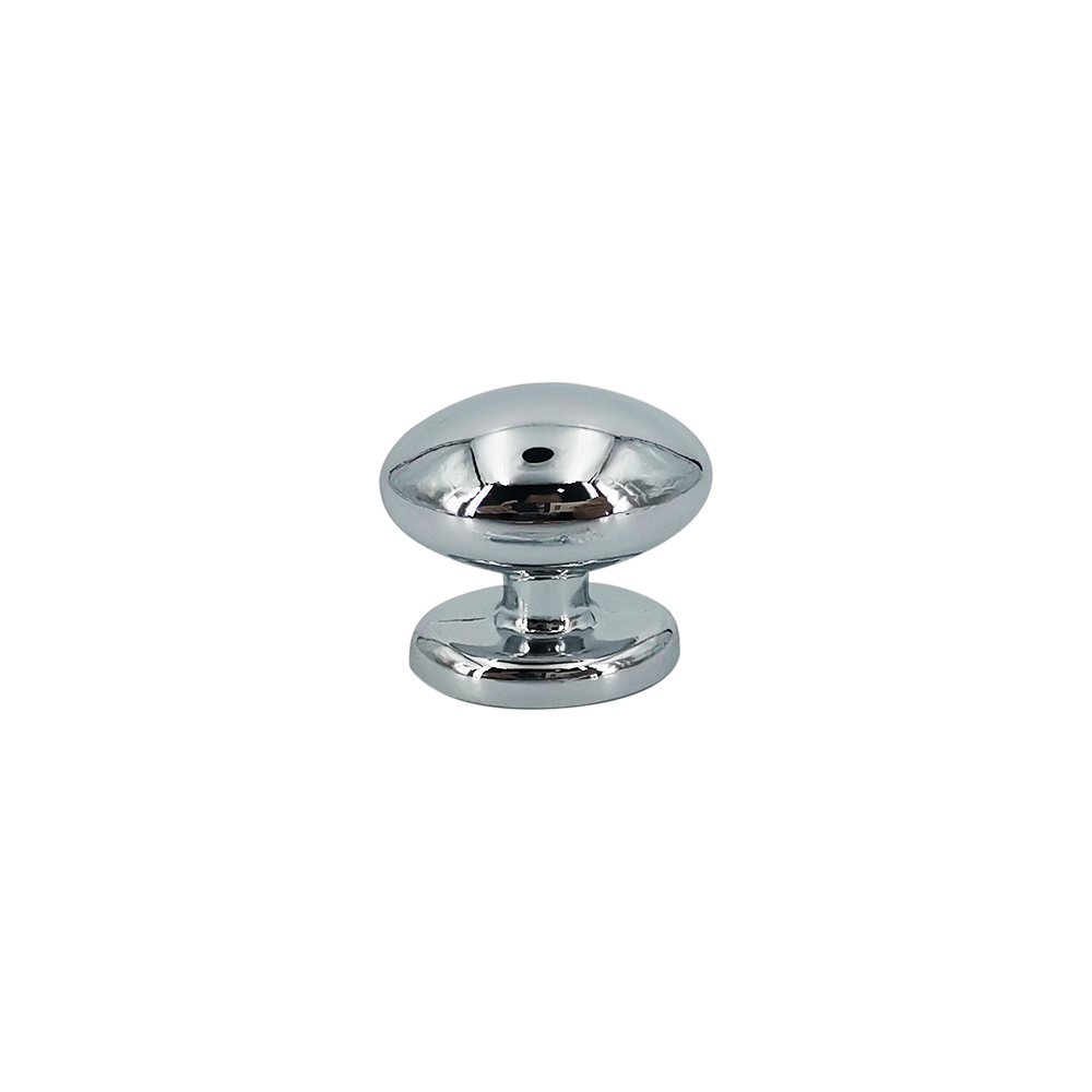 [F01B0073] Tirador 1-1/2 Cromado Ovalado Con T Bestvalue. Cromado. 1-3/8