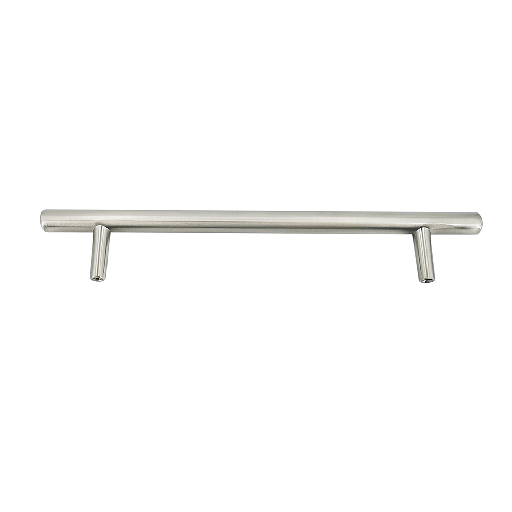 [F01B0081] Tirador 6 Satinado Con T Bestvalue. Satinado.