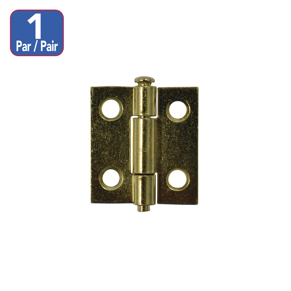 [F01M15] Bisagra Para Mueble Dorada De 1-1/2. Dorado. 1-1/2(38mm)