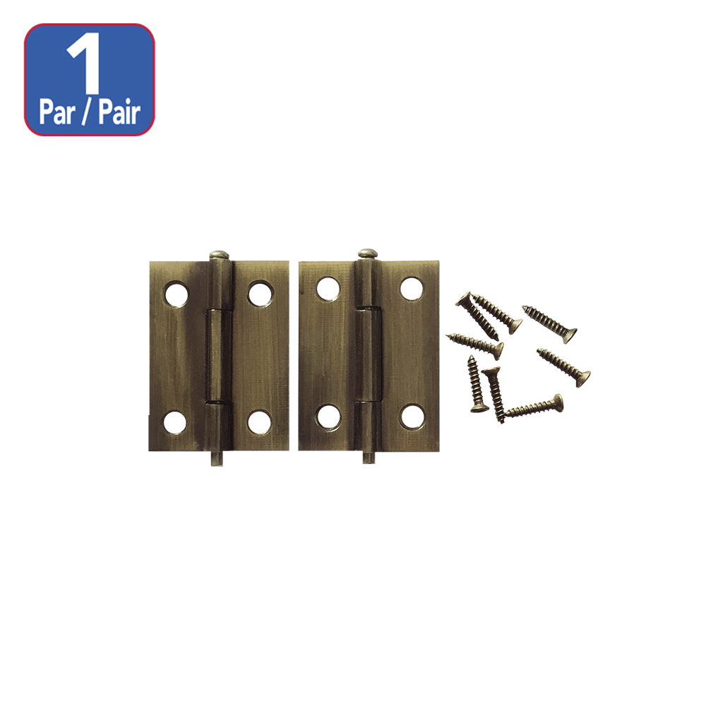 [F01M53] Bisagra Para Mueble A. Brass De 2. Bronceado. 2(50mm)