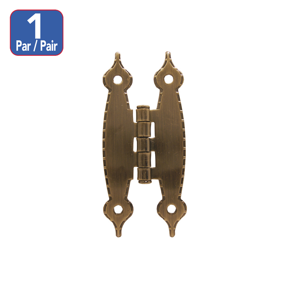 [F01M60] Bisagra Para Mueble A. Brass De 3-1/2. Bronceado. 3-1/2(88mm)