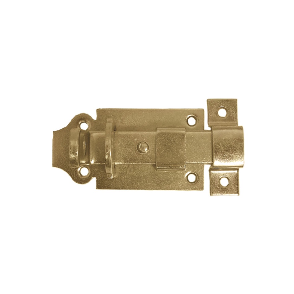 [F01P904] Picaporte Heavy Duty 4 Soldable. Zincado.