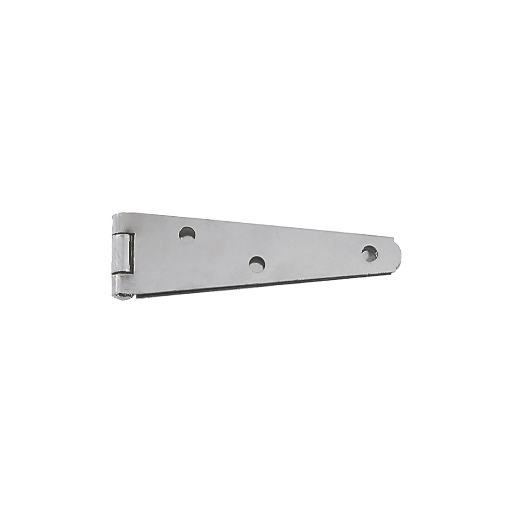 [F01S64] Bisagra Tipo Strap De 8 Plateada. Niquelado. 8(200mm)