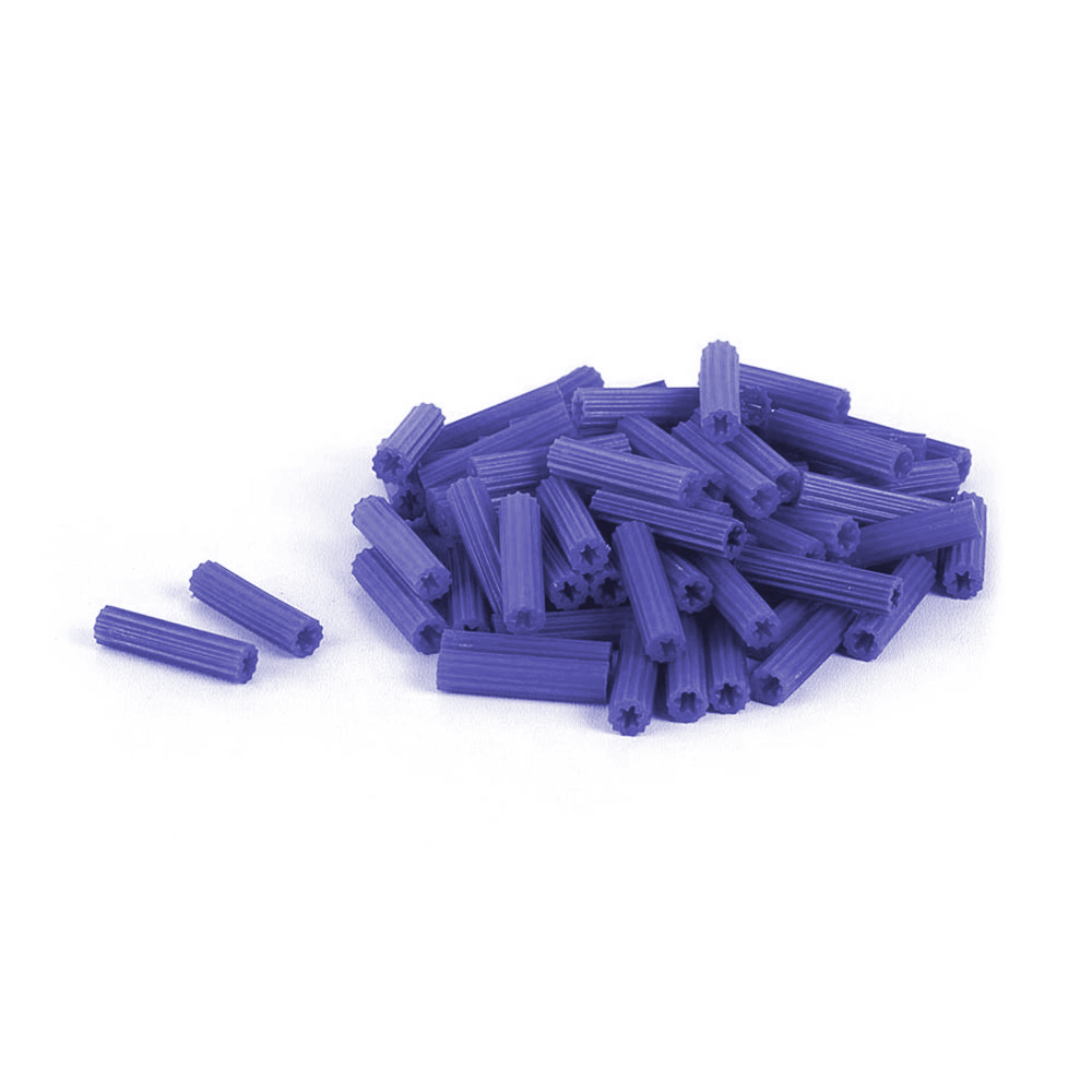 [F01T5161] Tacos Plasticos De 5/16 X 1-1/2