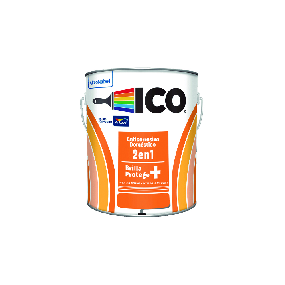 [A14043] Ico Anticorrosivo Pintuco Rojo Oxido 892 1 Gl (3. 785l)