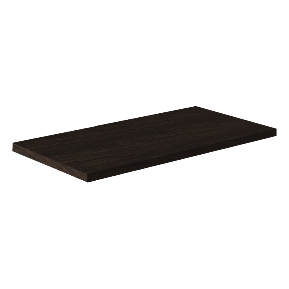 [F02069] Repisa Recta 1. 5x25x60cm Chocolate