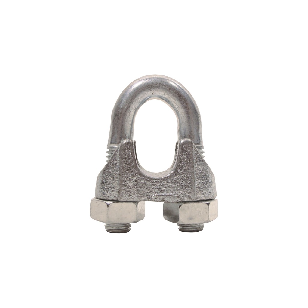 [F16001] Grapa Para Cable Galvanizada De 1/8. Acero Zincado. 1/8 (3mm)