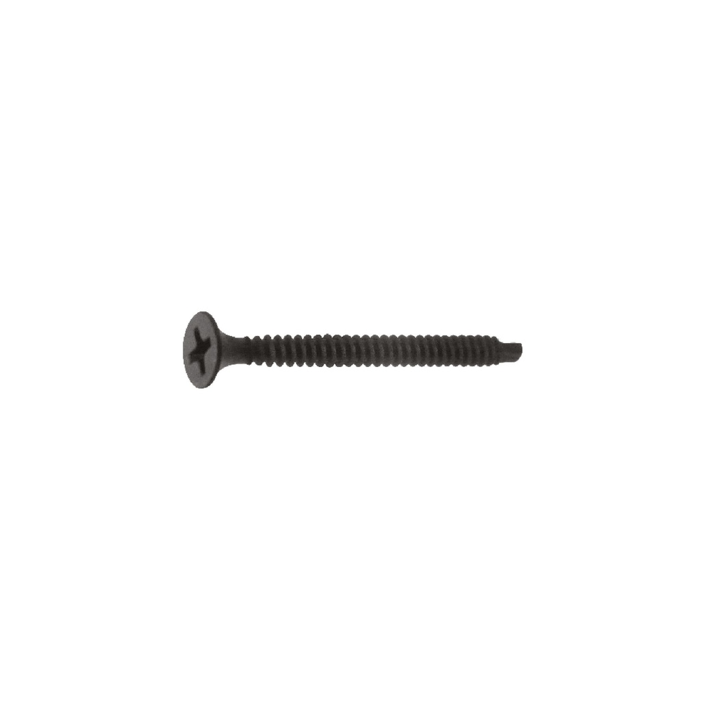 [F163122] Tornillo Para Gypsum Punta Broca 1-1/2. Negro. 1-1/2