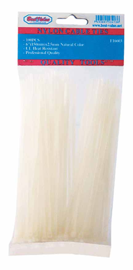 [F16607] Zuncho Plastico Blanco De 12x. Natural. 12 X 4. 8mm
