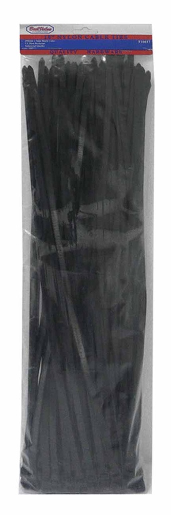 [F16617] Zuncho Plastico Negro De 18x. Negro. 18x 7mm