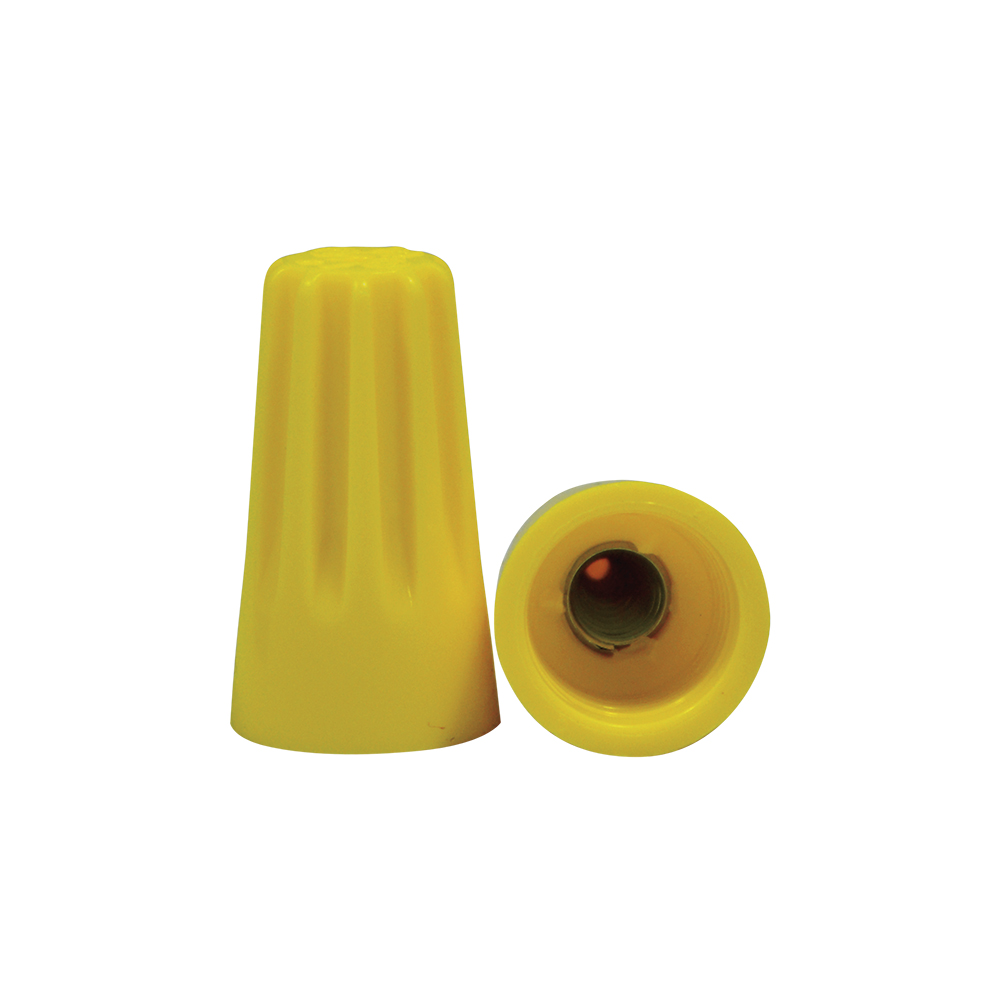 [F16642] Conectores Enroscables 18-14 (50pcs). Amarillo. 18-14awg